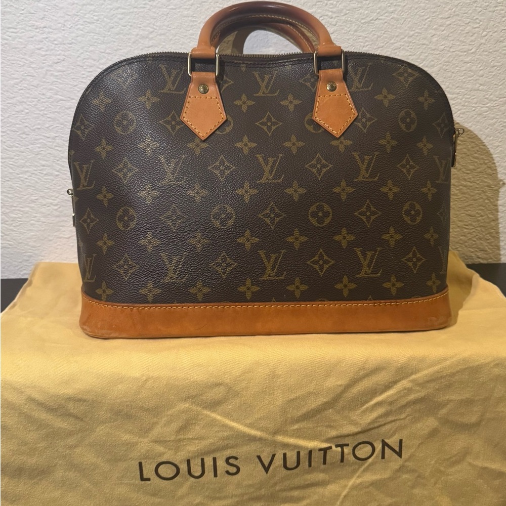 1990s Vintage Louis Vuitton Alma Bag
